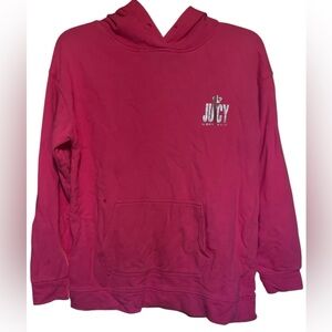Juicy Couture Fuchsia Hoodie with Logo